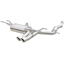 MagnaFlow 15-16 Mazda Miata MX-5 L4 2.0L SS Cat-Back Perf Dual Pass Side Rear Exit Exhaust 3in Tips - mag19132