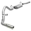 MagnaFlow 11 Chevy Silverado 1500/Sierra 1500 Single P/S Rear Exit Stainless CatBack Perf Exhaust - mag15121