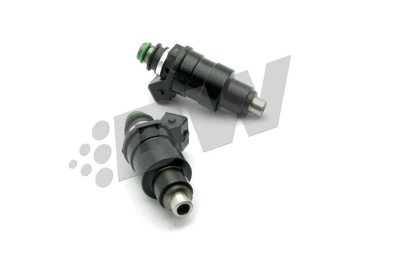 DeatschWerks 86-87 RX7 FC 1.3t 1200cc Low Impedance Top Feed Injectors - dw42M-03-1200-2
