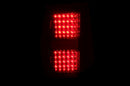 ANZO 2007-2013 Gmc Sierra LED Taillights Red/Clear - anz311089