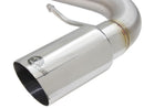 aFe MACHForce XP SS-304 Polish Tip 3.0in-2.5in Dia Cat Back Exhaust 11-13 BMW 335i (E90/E92) 3.0L - afe49-36328-P