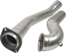 BD Diesel Turbo Downpipe Kit - S400 4in Aluminized Full Marmon - bdd1045240