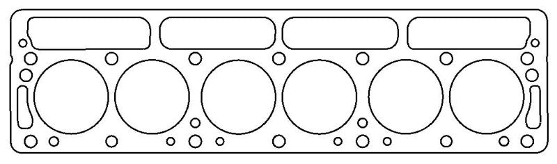 Cometic Triumph TR6 HD 76mm .080 inch Copper Head Gasket - cgC4154-080
