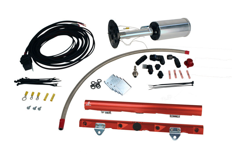 Aeromotive C6 Corvette Fuel System - Eliminator/LS7 Rails/Wire Kit/Fittings - aer17186