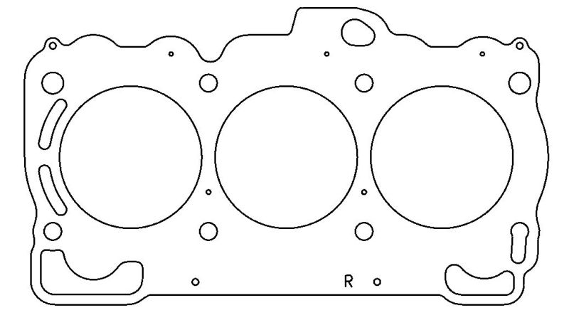 Cometic Subaru EZ30 Flat 6 3.0L 90mm Bore .040 inch MLS Head Gasket Right - cgC5860-040