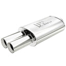 MagnaFlow Muffler W/Tip Mag SS 14X5X8 2.25/3 - mag14815