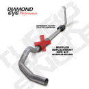 Diamond Eye KIT 5in TB MFLR RPLCMENT PIPE SGL ALUM 94-97 5 7 3L F250/F350 PWRSTROKE NFS W CARB STDS - depK5314A-RP