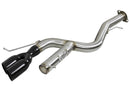 aFe MACHForce XP 08-13 BMW 135i L6-2.0L N54/N55 3in. 304 SS Axle-Back Exhaust w/Black Tips - afe49-36302-B