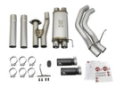 aFe POWER Rebel Series 3in 409 SS Cat Back Exhaust w/ Black Tips 17 Ford F-150 Raptor V6-3.5L - afe49-43091-B