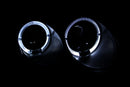 ANZO 2001-2005 Volkswagen Passat Projector Headlights w/ Halo Black - anz121357