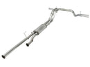 aFe MACHForce XP 2-1/2in to 3in 409 SS Cat-Back Exhaust w/ Polished Tips 10-17 Toyota Tundra V8 5.7L - afe49-46014-P