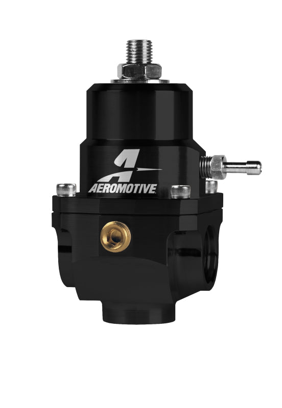 Aeromotive Adjustable Regulator - 35-75PSI - .313 Valve - (2) -08 Inlets/-08 Return - aer13305