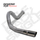 Diamond Eye KIT 5in DPF-BACK SGL AL 07.5-08 CHEVY 6 6L 2500/3500 BPCKGD BX46X14X14OD EL-PL - depK5134A