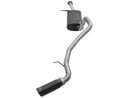 aFe MACHForce XP 2-1/2in 304 SS Cat Back Exhaust w/ Black Tips 2001-2016 Nissan Patrol (Y61) 4.8L - afe49-36121-B