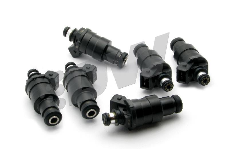DeatschWerks 89-02 Skyline GTR RB26DETT 550cc Top Feed Low Impedance Injectors - dw42M-01-0550-6