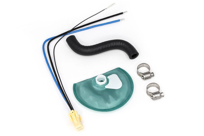 DeatschWerks 415LPH DW400 In-Tank Fuel Pump w/ 9-1044 Install Kit 85-97 Ford Mustang Cobra - dw9-401-1044
