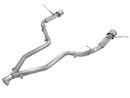 aFe MACHForce XP 14+ Jeep Grand Cherokee V6 3.0L (td) 2.5in DPF-Back 409SS Exhaust w/Resonators - afe49-46234