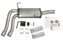 aFe Rebel Series CB Middle-Side Exit SS Exhaust w/ Polished Tips 09-16 GM Silverado/Sierra V6/V8 - afe49-44070-P