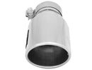 aFe MACH Force-Xp 3in Inlet x 4-1/2in Outlet x 9in Length 304 Stainless Steel Exhaust Tip - afe49T30451-P09