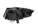 ANZO 2006-2008 BMW 3 Series E90-E91 Projector Headlights w/ Halo w/ LED Bar Chrome (CCFL) - anz121336