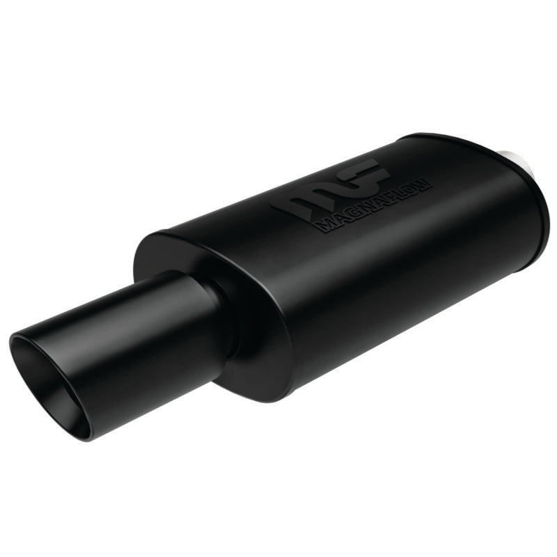 MagnaFlow Muffler with Tip Mag Blk 14x5x8 2.25/4 - mag14868