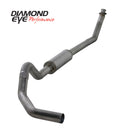 Diamond Eye KIT 4in TB MFLR RPLCMENT PIPE SGL SS: 94-02 DODGE CUMMINS 5.9L - depK4212S-RP