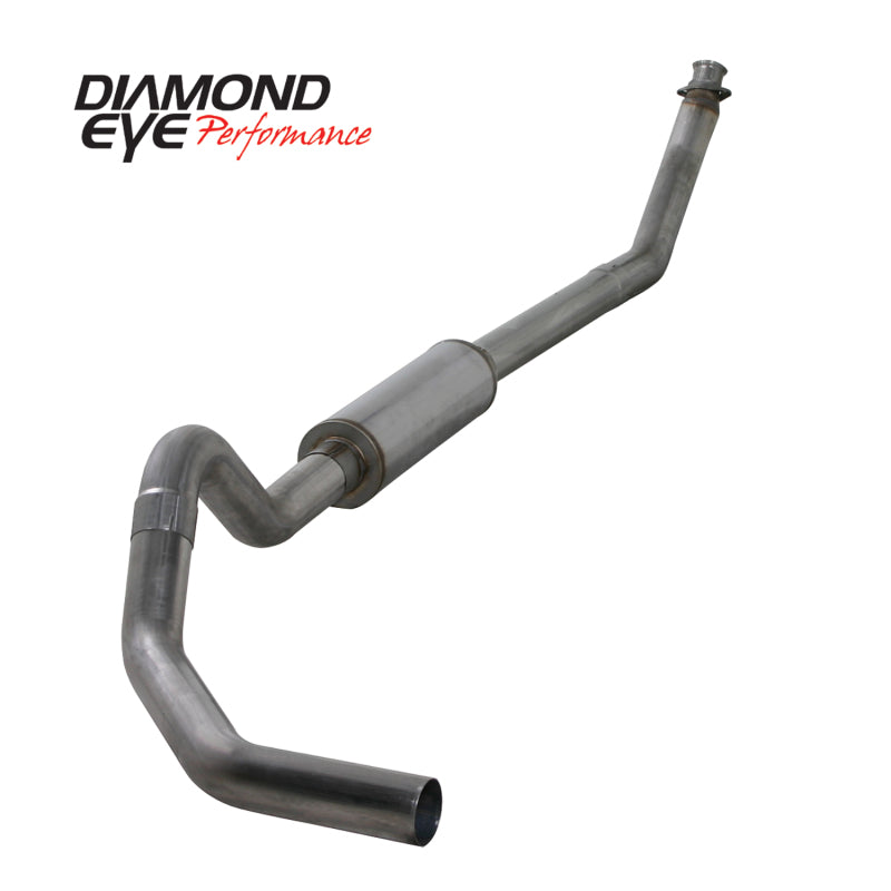 Diamond Eye KIT 4in TB SGL SS: 94-02 DODGE CUMMINS 5.9L - depK4212S