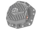 aFe Power Street Ser Rear Diff Cover Raw w/Mach Fin 2017 Ford Diesel Trucks V8-6.7L(td) Dana M275-14 - afe46-70350