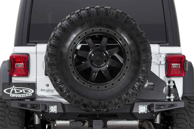 Addictive Desert Designs 2018 Jeep Wrangler JL Stealth Fighter Tire Carrier - addT96912NA01NA