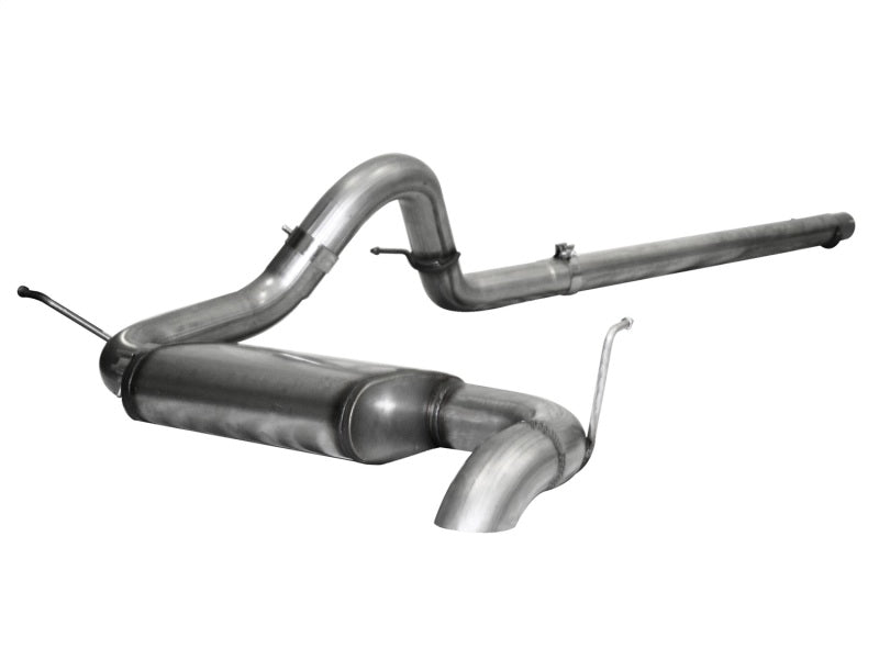 aFe MACHForce XP Exhausts Cat-Back SS-409 EXH CB Jeep Wrangler JK 07-11 V6-3.8L HT - afe49-46202