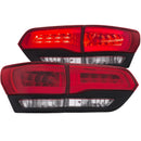 ANZO 2014-2016 Jeep Grand Cherokee LED Taillights Red/Clear - anz311268