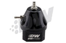 DeatschWerks DWR1000 Adjustable Fuel Pressure Regulator - Black - dw6-1000-FRB