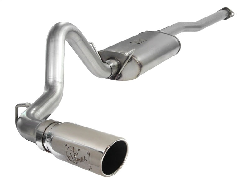 aFe MACHForce XP Exhausts Cat-Back SS-409 EXH CB Toyota Tacoma 05-13 V6-4.0L (Pol Tip) - afe49-46001-1P