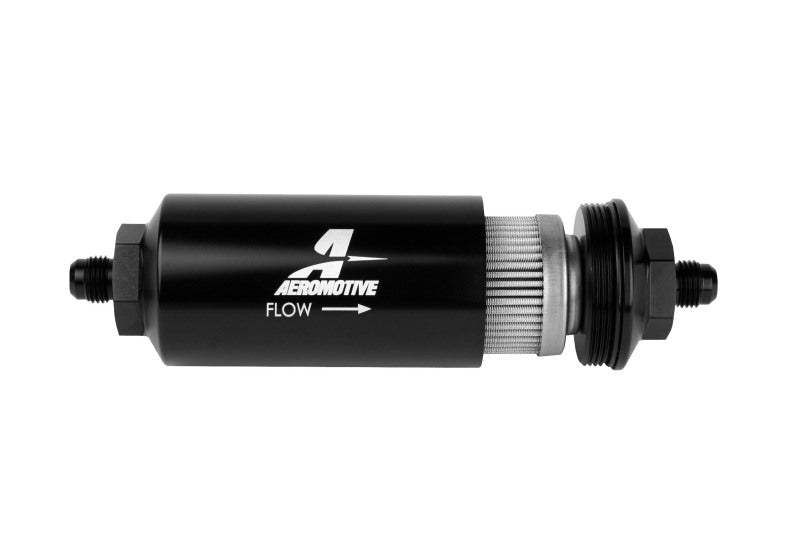 Aeromotive In-Line Filter - (AN-06 Male) 100 Micron Stainless Steel Element - aer12349