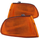ANZO Corner Lights 1992-1995 Honda Civic Euro Corner Lights Amber - anz521019