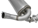 aFe Rebel Series 2.5in 409 SS Axle-Back Exhaust w/Polished Tips 07+ Jeep Wrangler (JK) V6 3.6L/3.8L - afe49-48061-P