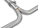 aFe Takeda Exhaust 2.25in to 2in Dia 304SS Cat-Back w/Polished Tips 08-12 Honda Accord Coupe V6 3.5L - afe49-36612