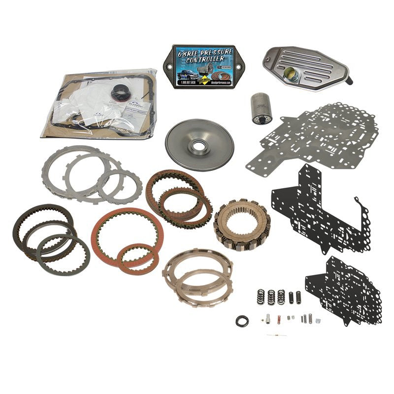 BD Diesel Built-It Trans Kit 5/07-16 Dodge 68RFE Stage 4 Master Rebuild Kit c/w ProTect 68 - bdd1062025