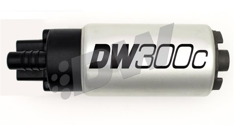DeatschWerks 340lph DW300C Compact Fuel Pump w/ 07-13 Holden Commodore Set Up Kit (w/o Mount Clips) - dw9-307-1018