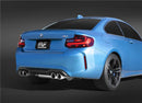 MagnaFlow CatBack 2016-2017 BMW M2 3.0L Sport Series Quad Split Rear Exhaust w/ Polished Tips - mag19333