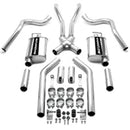 MagnaFlow SYS C/B 67-70 Mustang 2.50inch w/Tru-X - mag15816