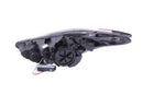 ANZO 2011-2014 Hyundai Elantra Projector Headlights w/ Halo Black (CCFL) - anz121456