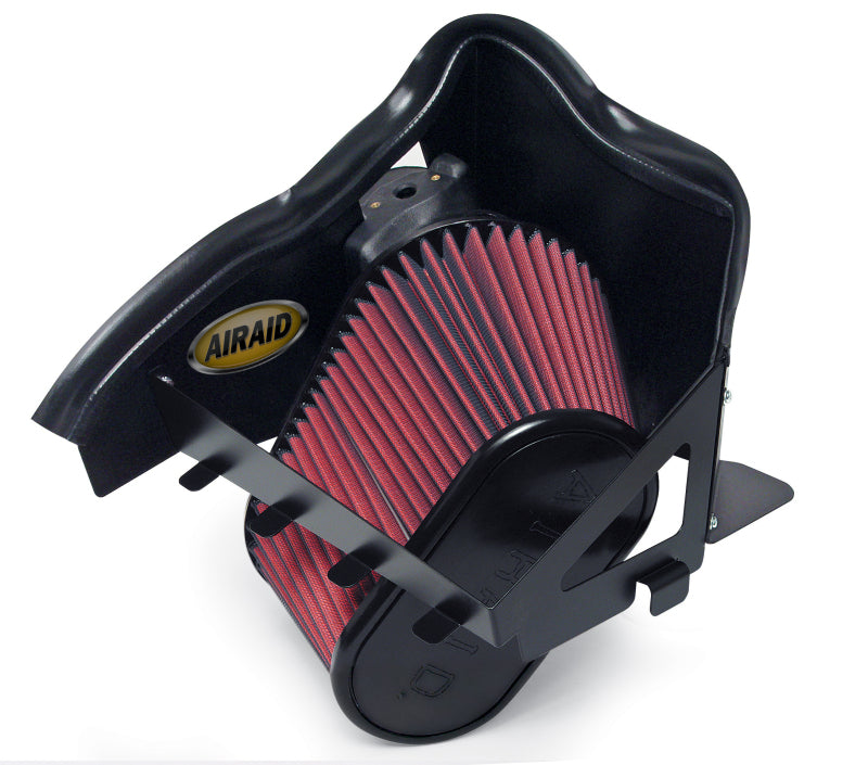 Airaid 04-07 Dodge Cummins 5.9L DSL 600 Series CAD Intake System w/o Tube (Dry / Red Media) - air301-155
