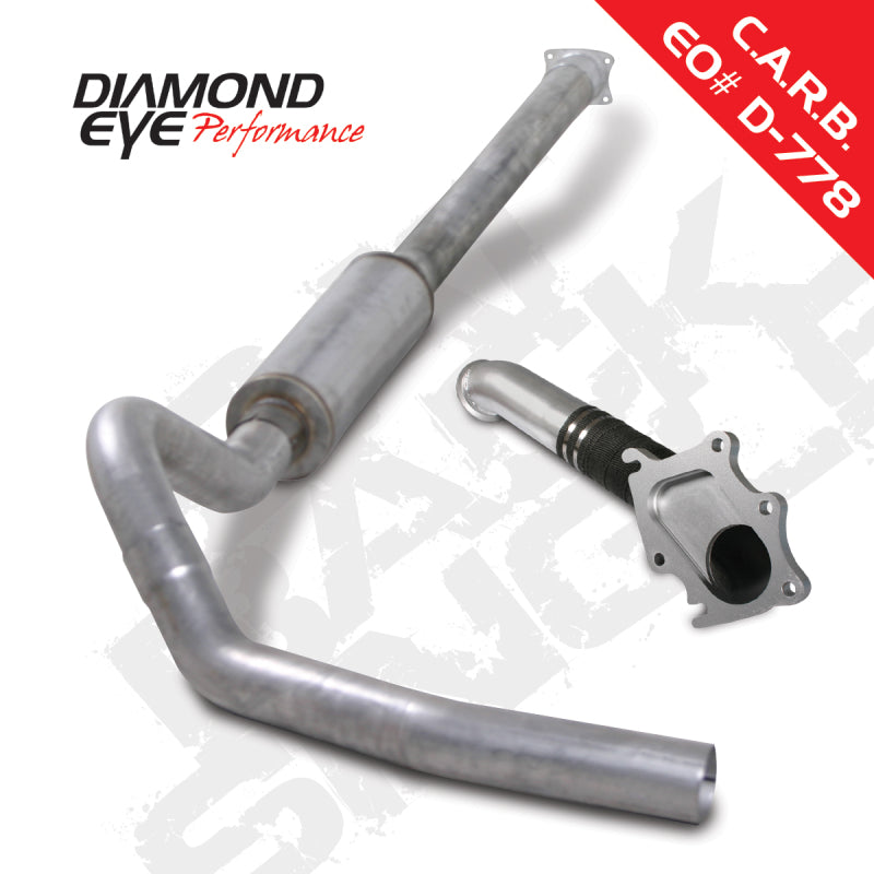 Diamond Eye KIT 4in CBSGL w/ TDP AL 01-04 Chevy/GMC 6.6L Duramax 2500/3500 - depK4111A