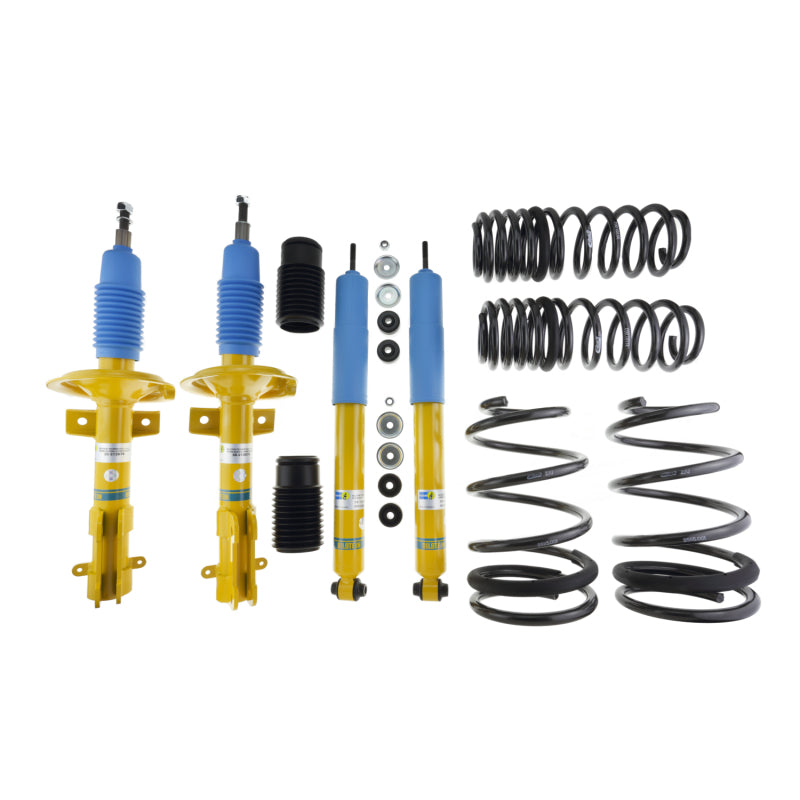 Bilstein B12 (Pro-Kit) 12-14 Ford Mustang Shelby GT500 V8 Front & Rear Complete Suspension Kit - bil46-207371