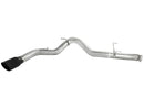 aFe Atlas Exhausts DPF-Back Aluminized Steel Exhaust Dodge Diesel Trucks 07.5-12 L6-6.7L Black Tip - afe49-02016-B