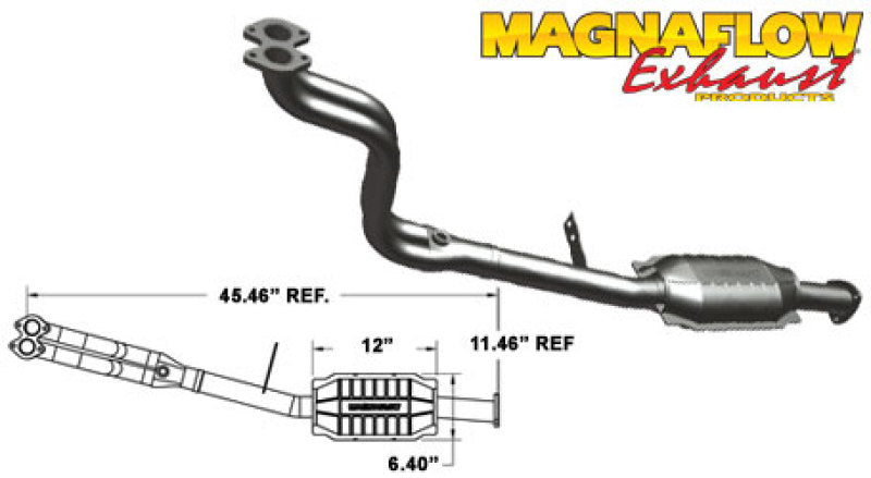 MagnaFlow Conv DF Alfa Romero 82 91 - mag23511