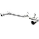 MagnaFlow Race Series Axle Back 14-15 Chevy Camaro Conv. 6.2L V8 SS Polished Dual Split Rear Exit - mag19184