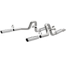 MagnaFlow 99-04 Mustang Mach 1 V8 4.6L Dual Split Rear Exit Stainless Cat-Back Performance Exhaust - mag16394