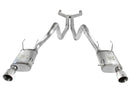 aFe MACHForce XP Cat-Back Exhaust 3in SS w/ Polished Tips 11-14 Ford Mustang GT V8 5.0L - afe49-43049-P